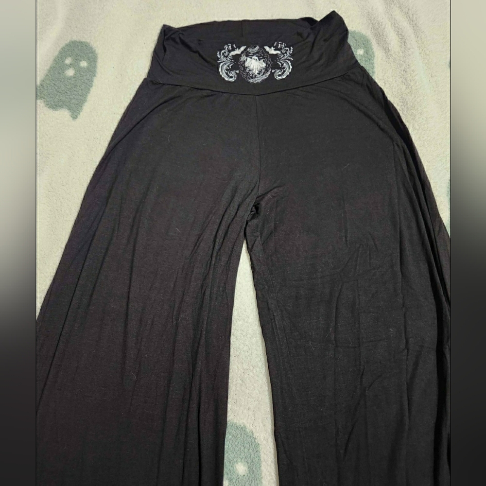 Cosmic Aura Ghost Bat Palazoo Pants